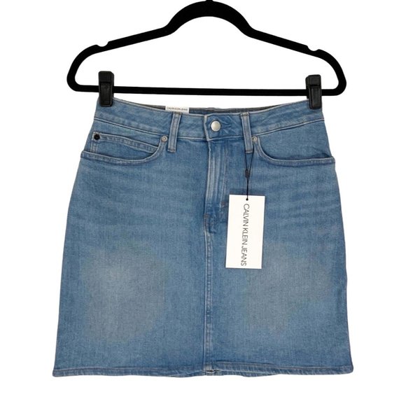 Calvin Klein Jeans Dresses & Skirts - NWT  CK Blue Denim Mini SKirt